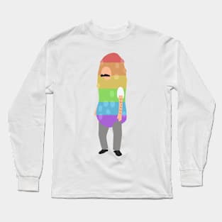 Rainbow Pickle Bob Long Sleeve T-Shirt
